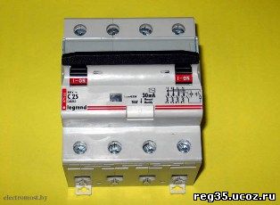 диференциальный автоматический выключатель - дифавтомат